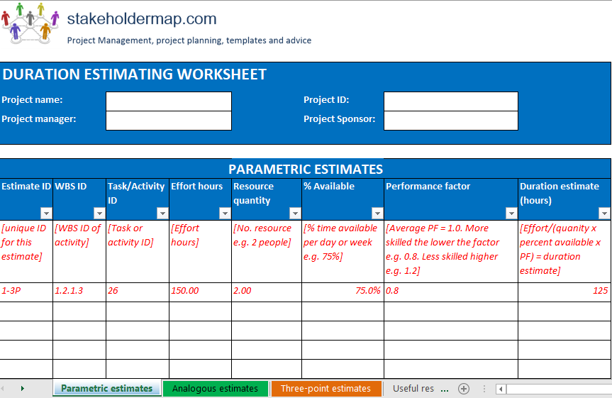 Detail Time Function Map Template Excel Nomer 37