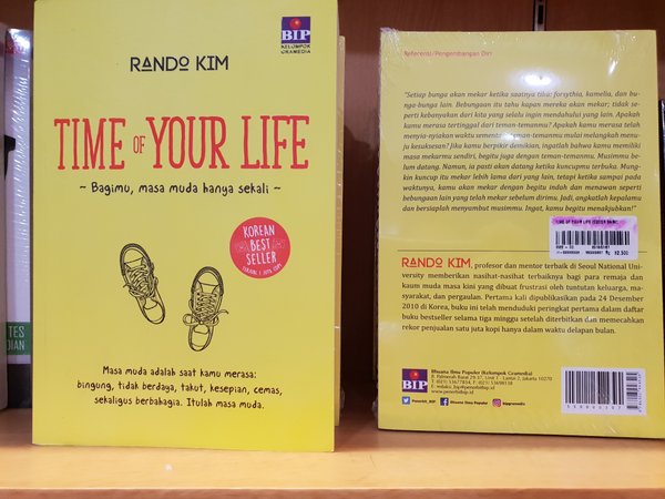 Detail Time Of Your Life Buku Nomer 16