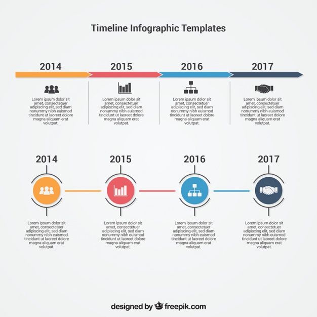 Detail Timeline Design Template Nomer 28