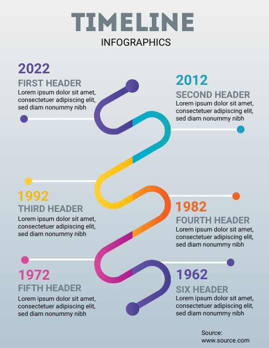 Detail Timeline Design Template Nomer 35