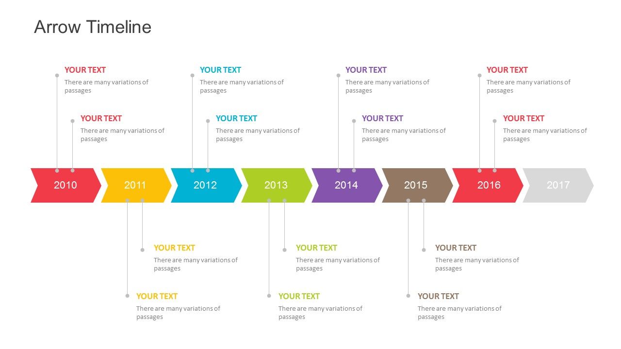 Detail Timeline Ppt Template Nomer 43