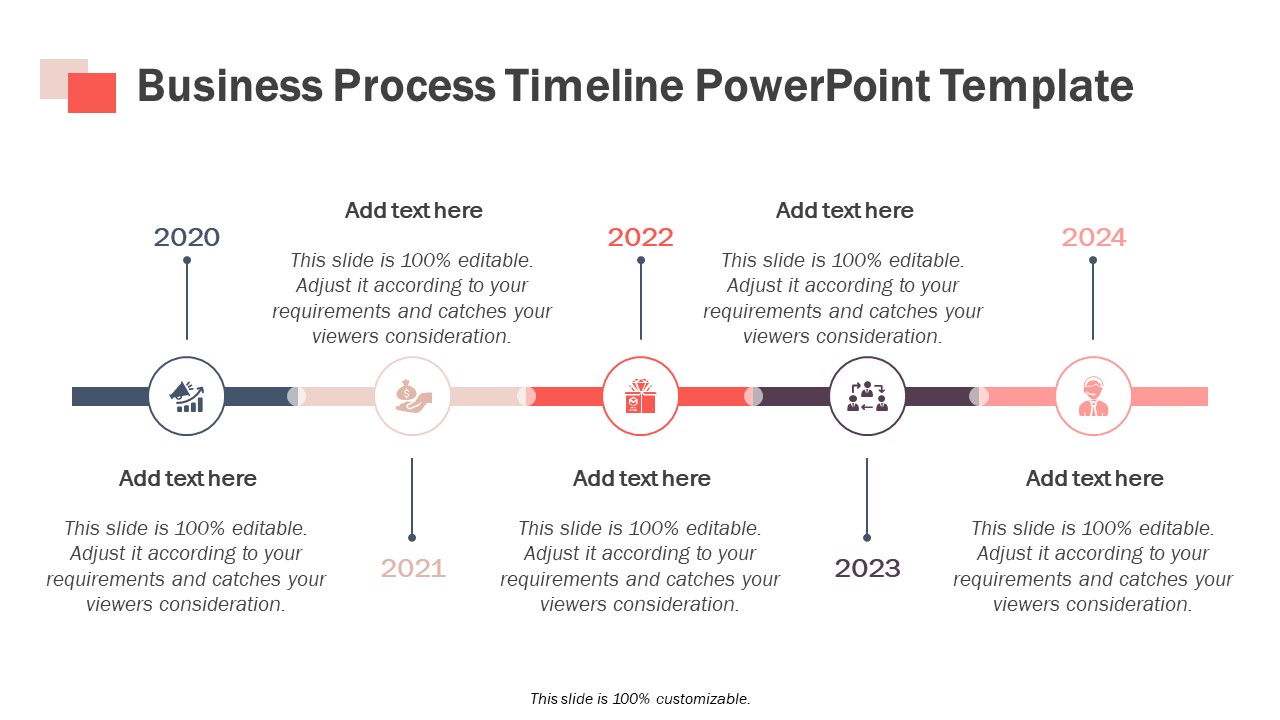 Detail Timeline Ppt Template Nomer 52