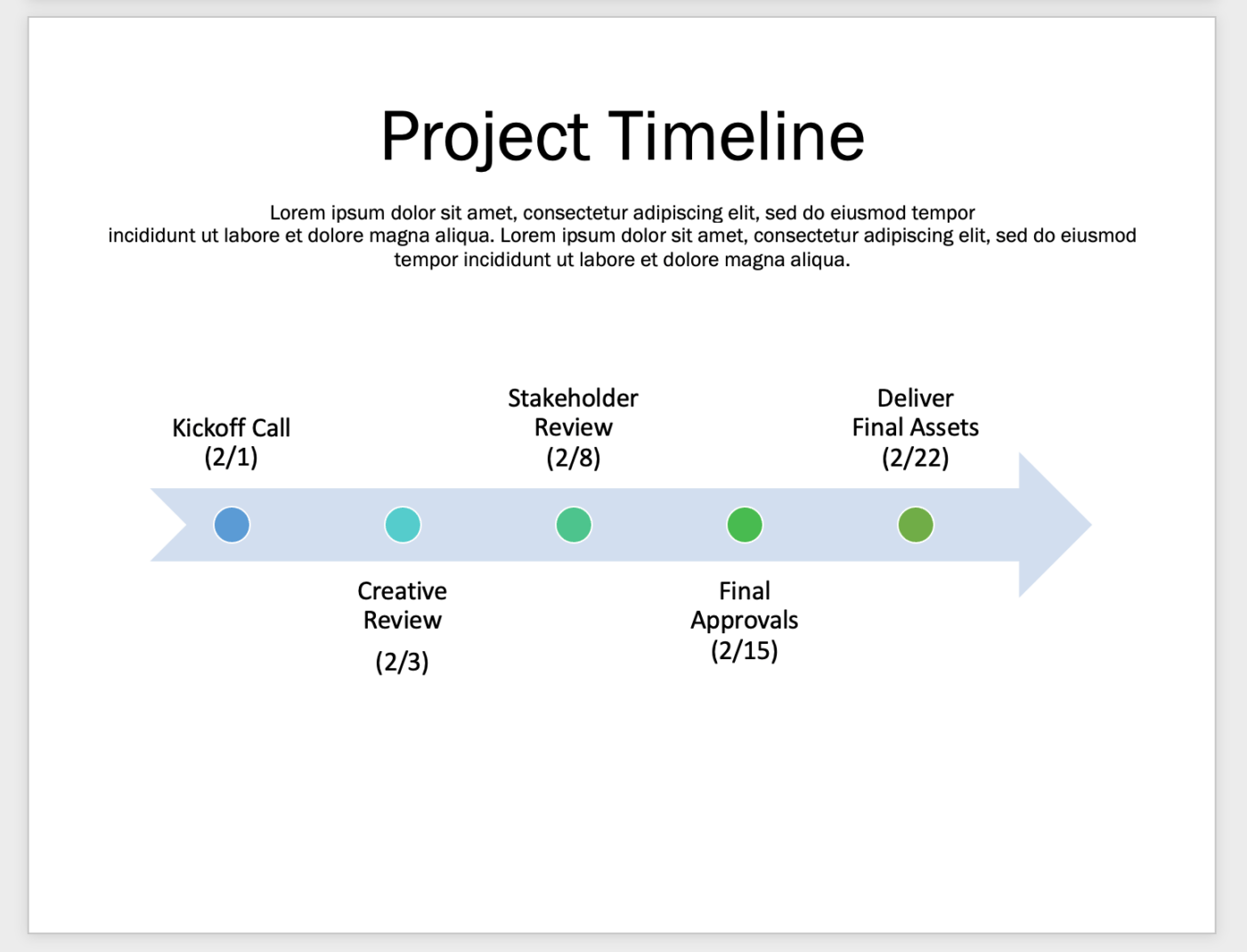 Detail Timeline Template Word Nomer 17