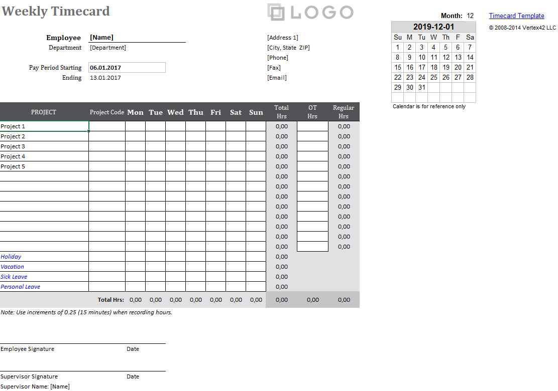 Detail Timesheet With Description Template Nomer 12