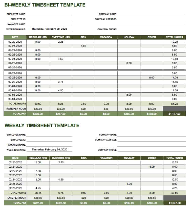 Detail Timesheet With Description Template Nomer 28