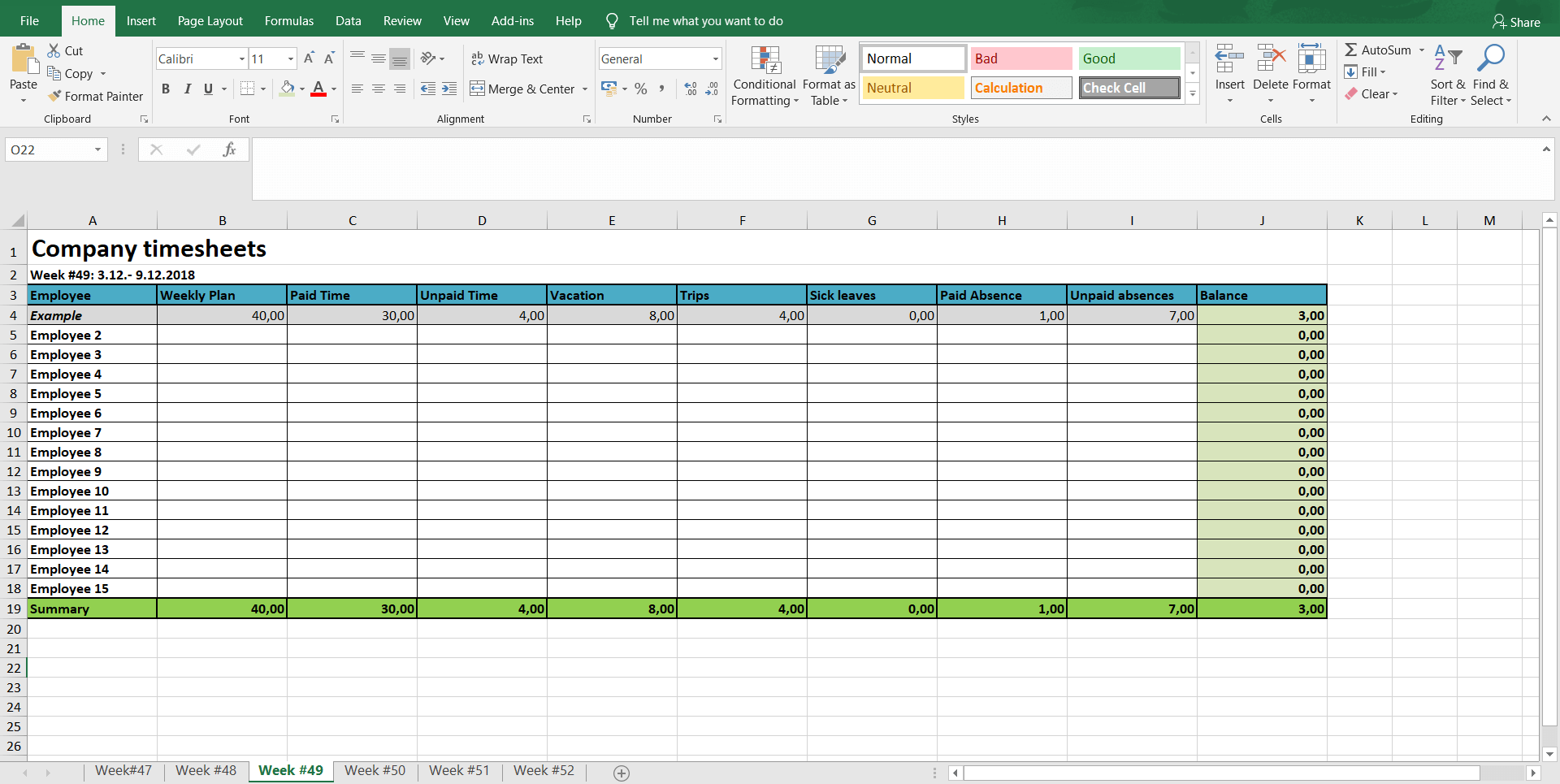 Detail Timesheet With Description Template Nomer 30