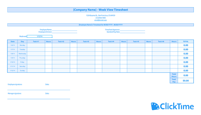 Detail Timesheet With Description Template Nomer 32