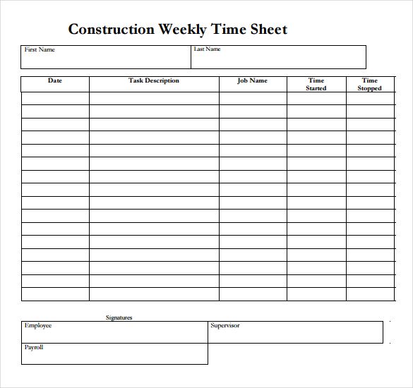 Detail Timesheet With Description Template Nomer 53