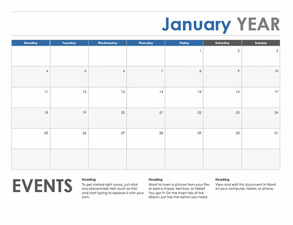 Detail Timetable Template Monday To Friday Nomer 33