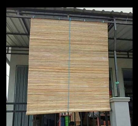 Detail Tirai Bambu Untuk Teras Rumah Nomer 6