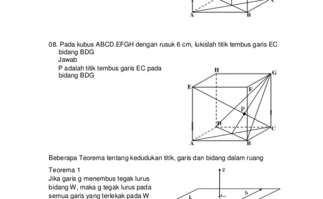 Detail Titik Ke Garis Nomer 46