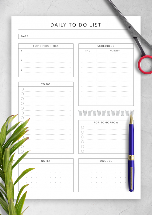 To Do List Template - KibrisPDR