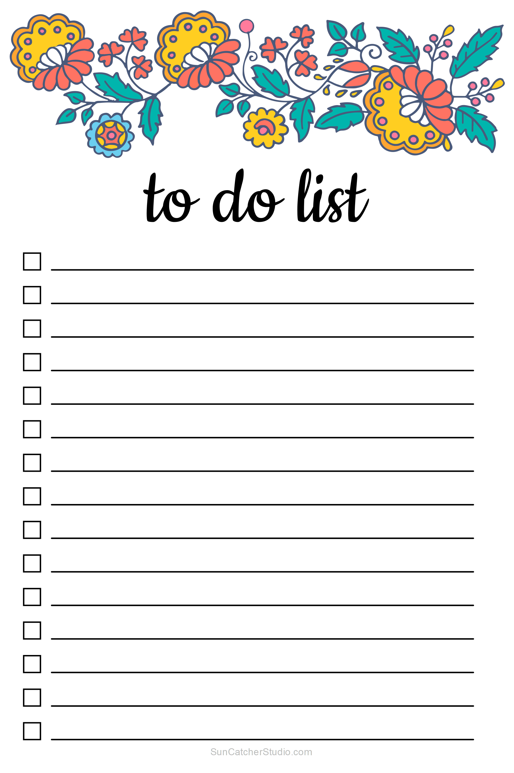 Detail To Do List Template Nomer 18