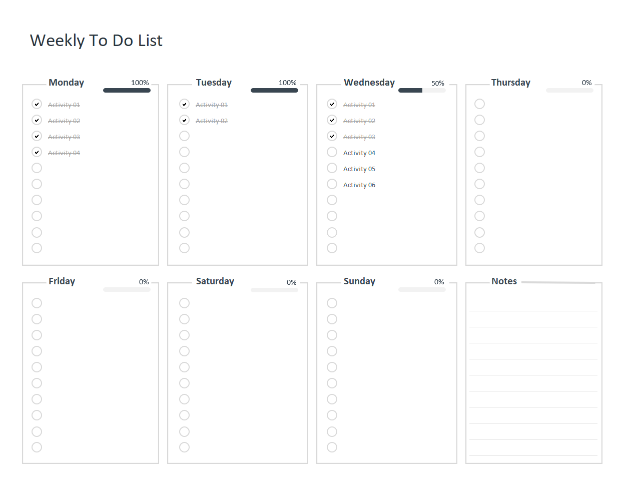 Detail To Do List Template Nomer 25