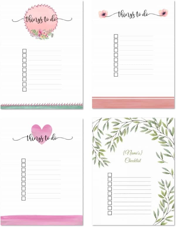 Detail To Do List Template Cute Nomer 13