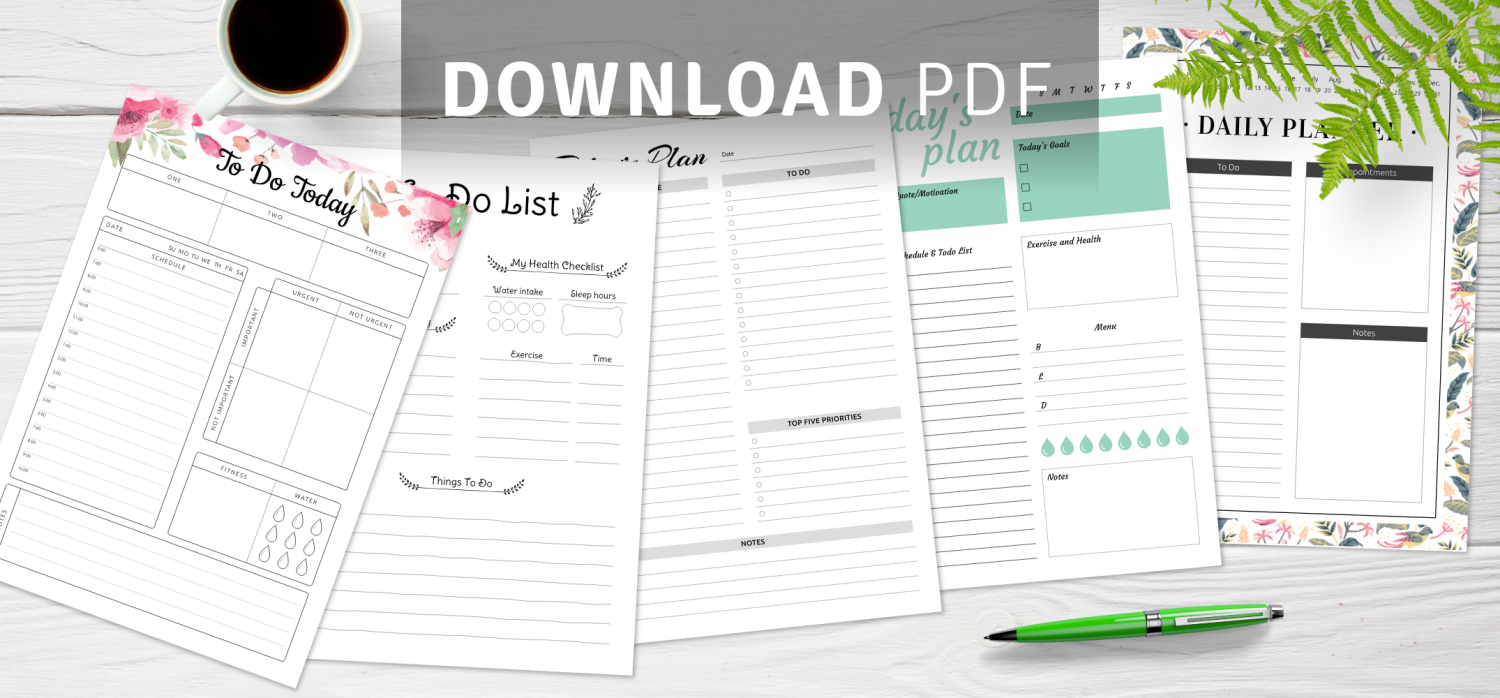 Detail To Do List Template Cute Nomer 48