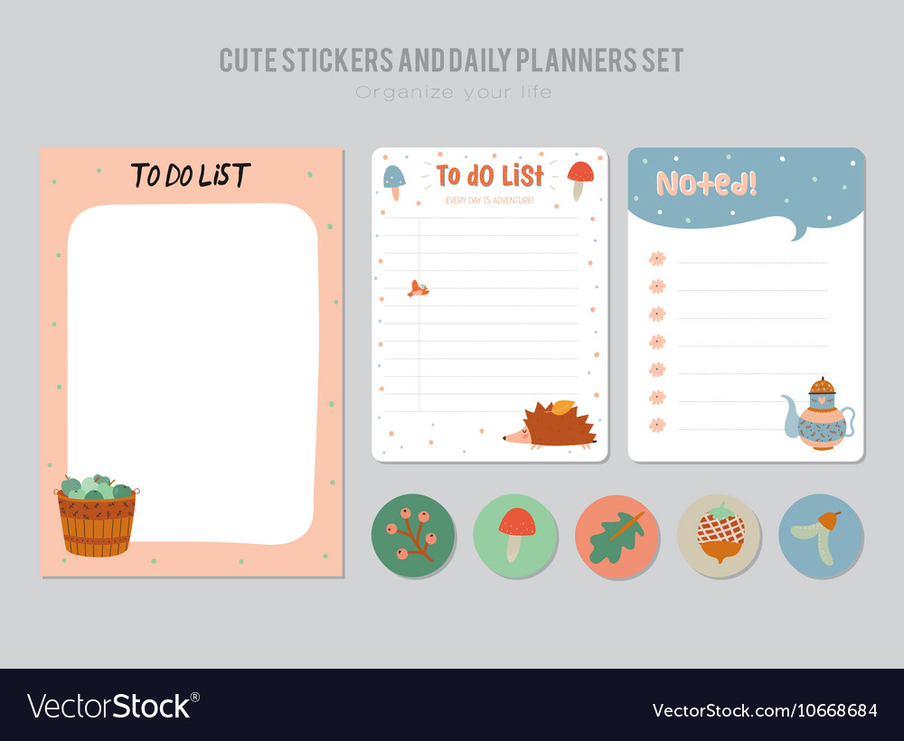 Detail To Do List Template Cute Nomer 52