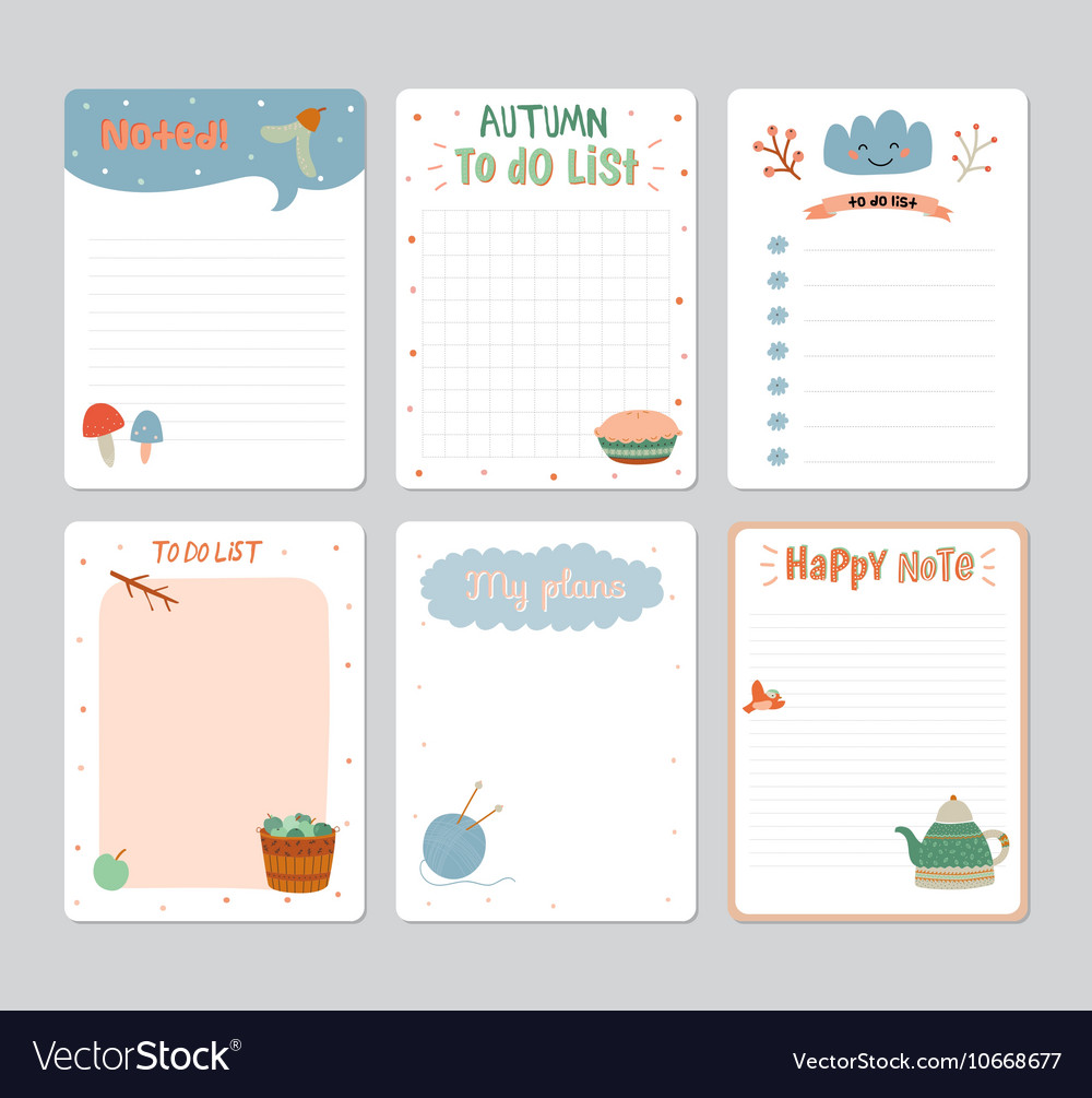 Detail To Do List Template Cute Nomer 10