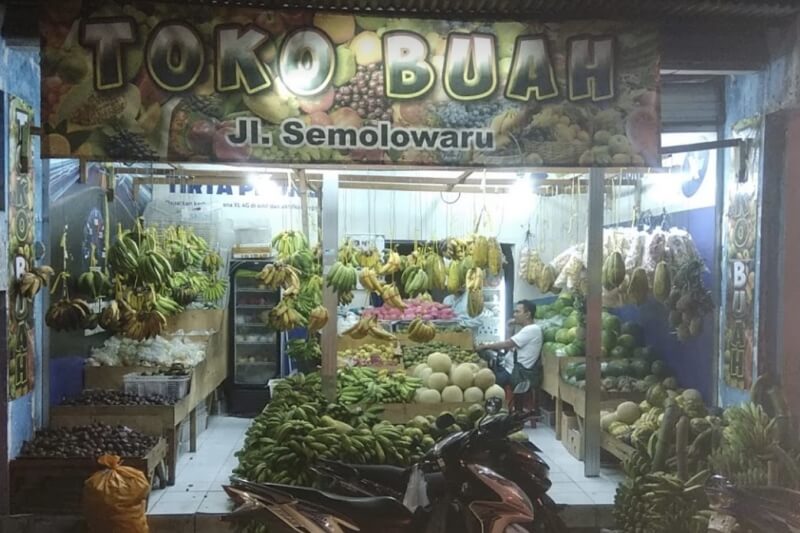 Detail Toko Buah Pinggir Jalan Nomer 20