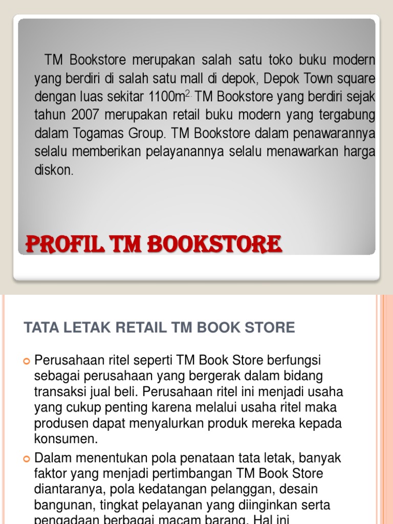 Detail Toko Buku Depok Town Square Nomer 21