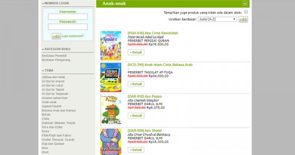 Download Toko Buku Islam Online Murah Nomer 29