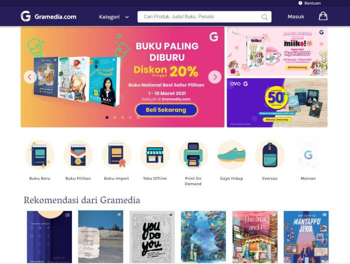 Detail Toko Buku Online Terlengkap Di Jakarta Nomer 3
