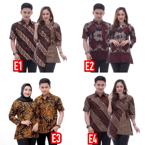 Detail Tokopedia Baju Batik Couple Nomer 2