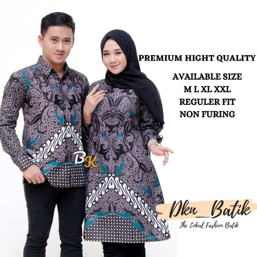 Detail Tokopedia Baju Batik Couple Nomer 7