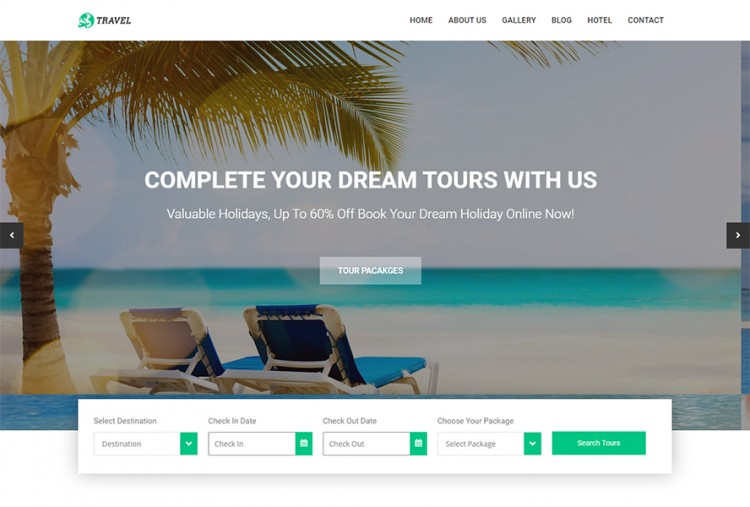 Detail Tour And Travel Html Template Nomer 25