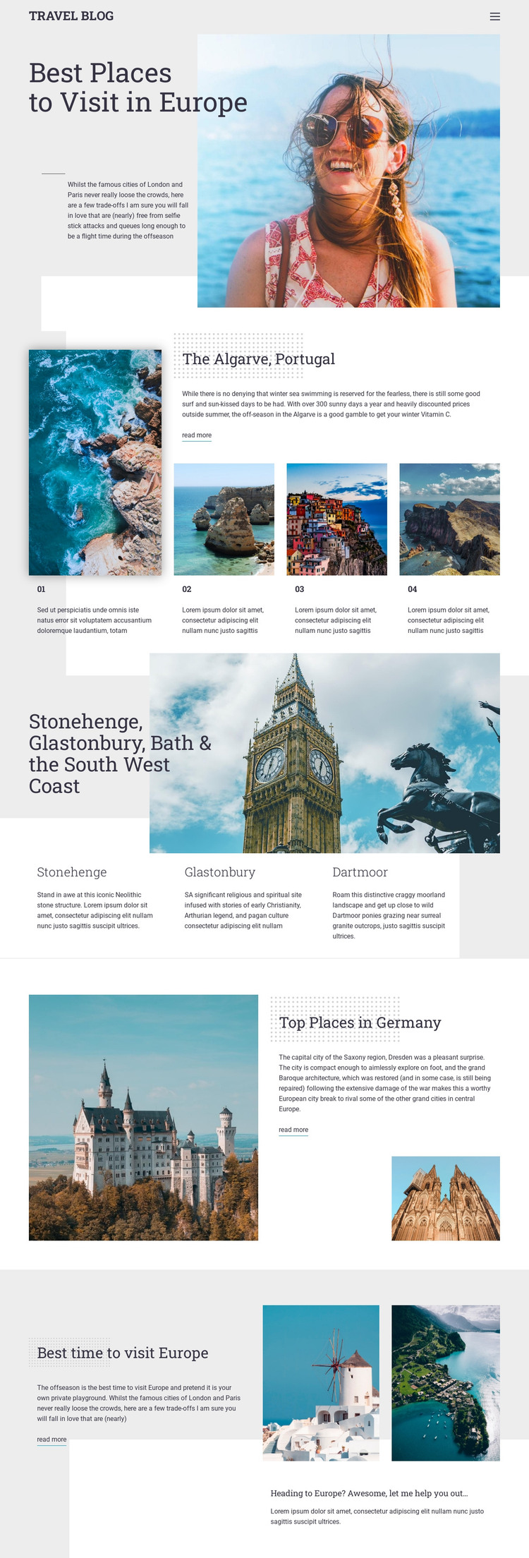 Detail Tour And Travel Html Template Nomer 36