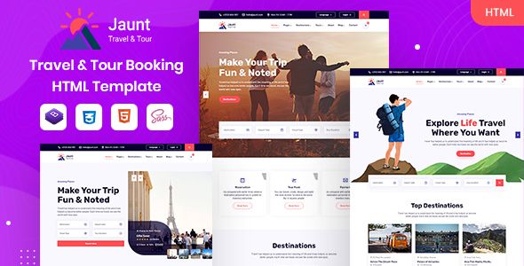 Detail Tour And Travel Html Template Nomer 6