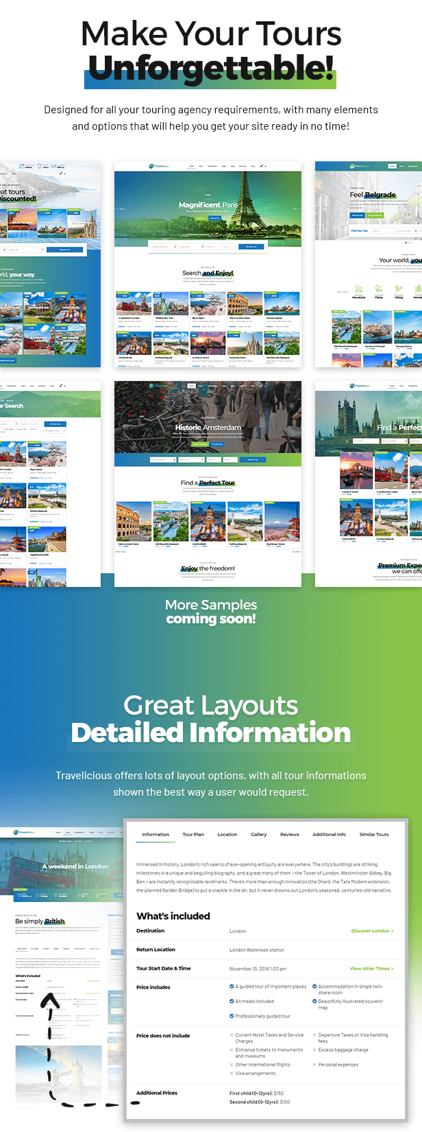 Detail Tourism Template Wordpress Nomer 11
