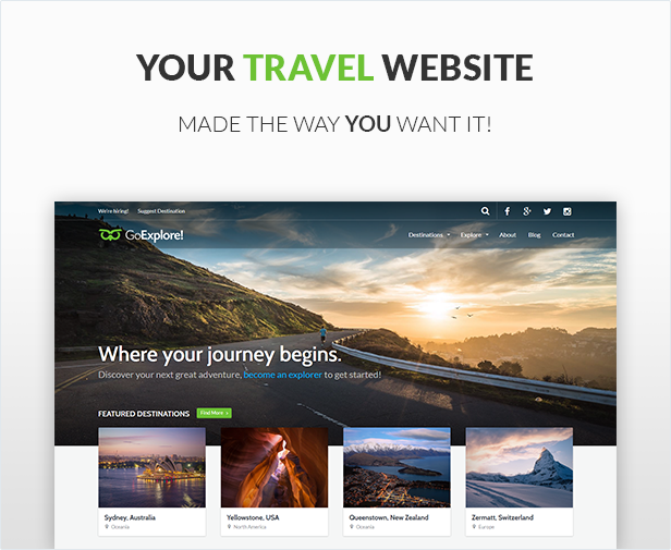 Detail Tourism Template Wordpress Nomer 15