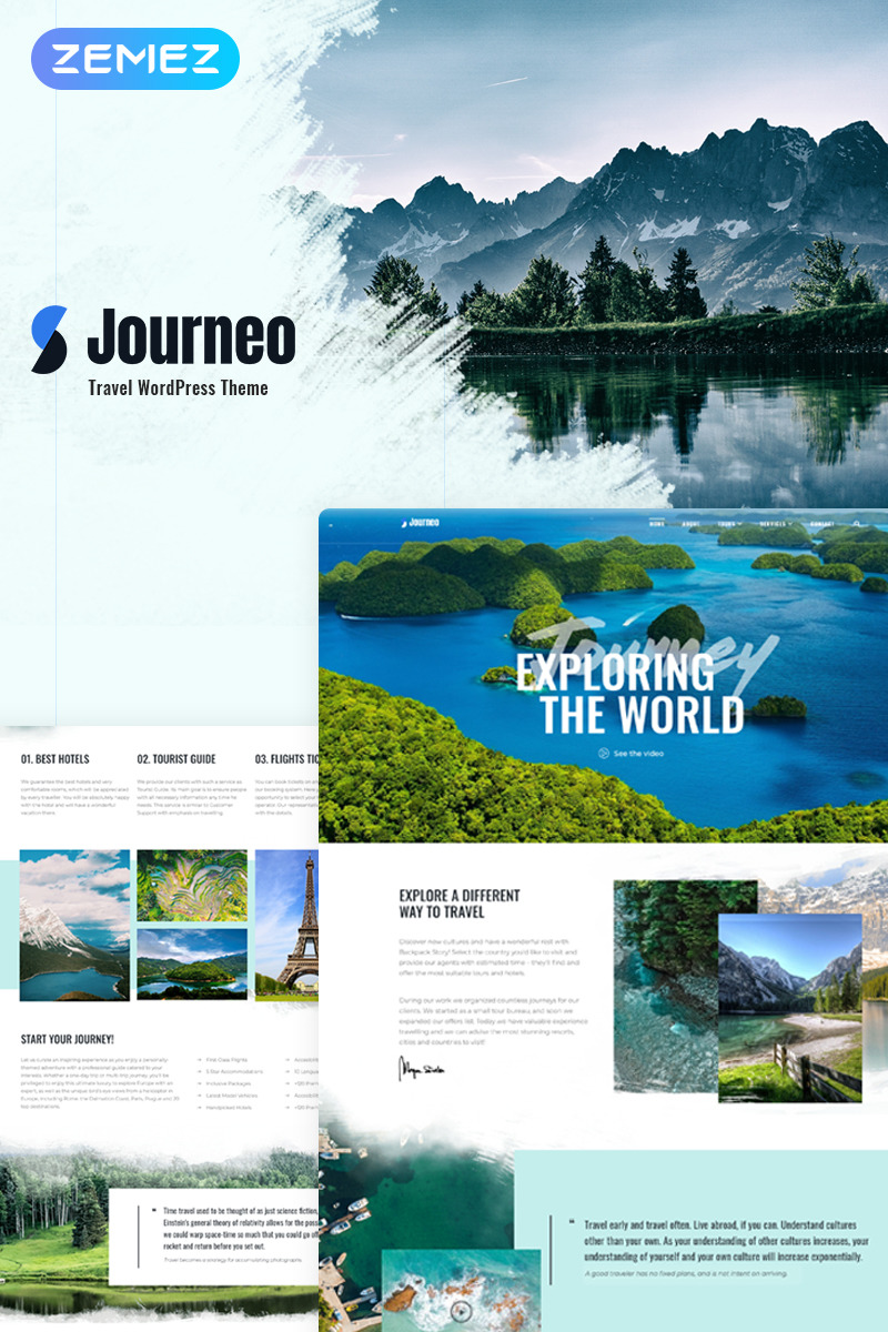 Detail Tourism Template Wordpress Nomer 19