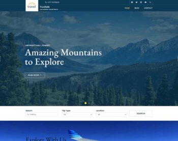 Detail Tourism Template Wordpress Nomer 54