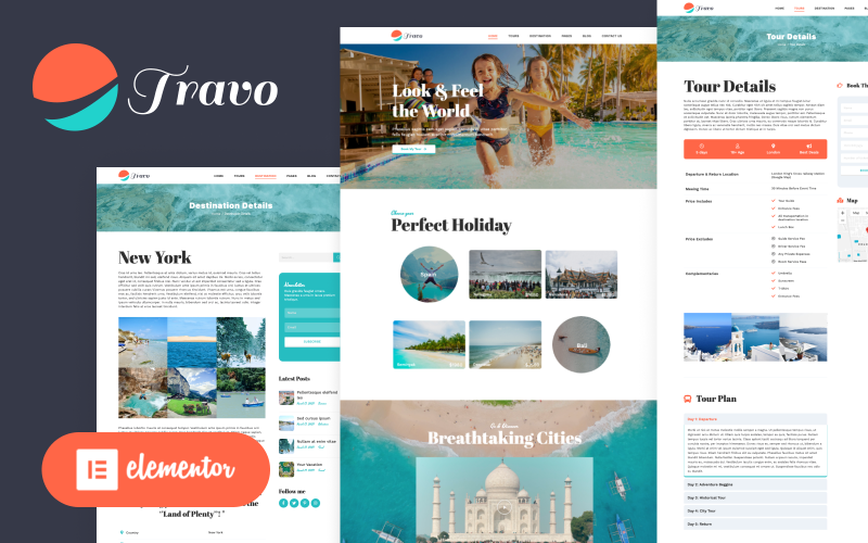 Detail Tourism Template Wordpress Nomer 8