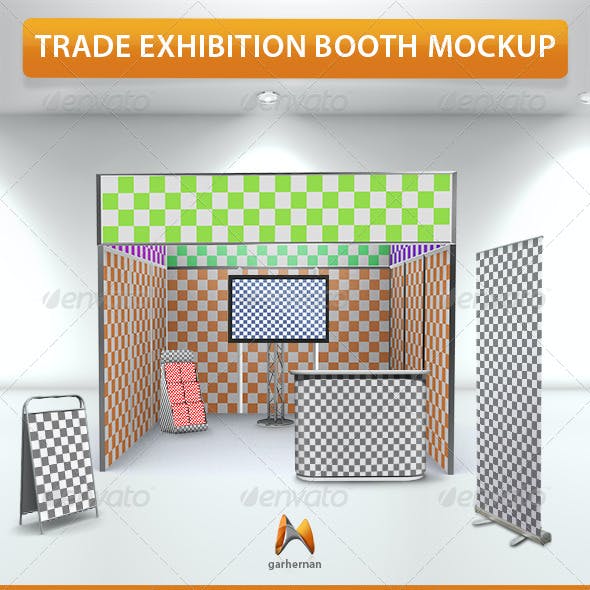 Detail Trade Show Booth Template Nomer 11