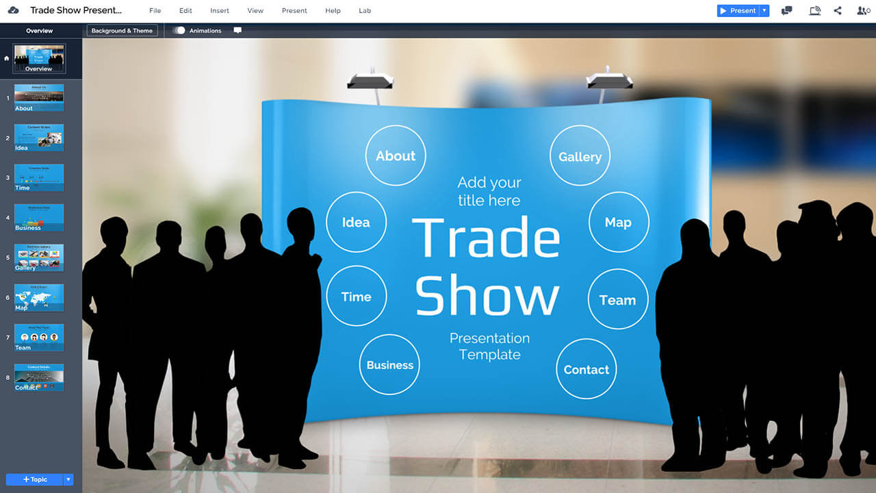 Detail Trade Show Booth Template Nomer 15