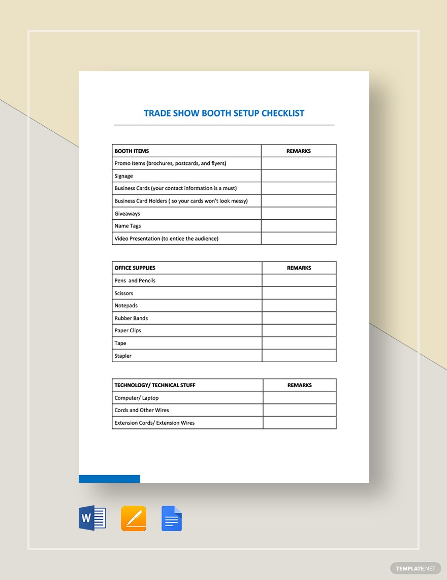 Detail Trade Show Booth Template Nomer 30