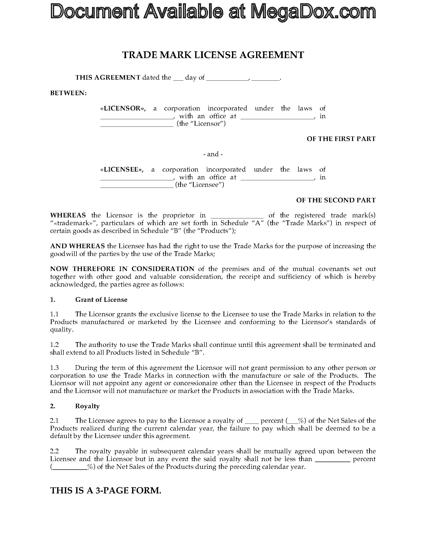 License agreement is License agreement is