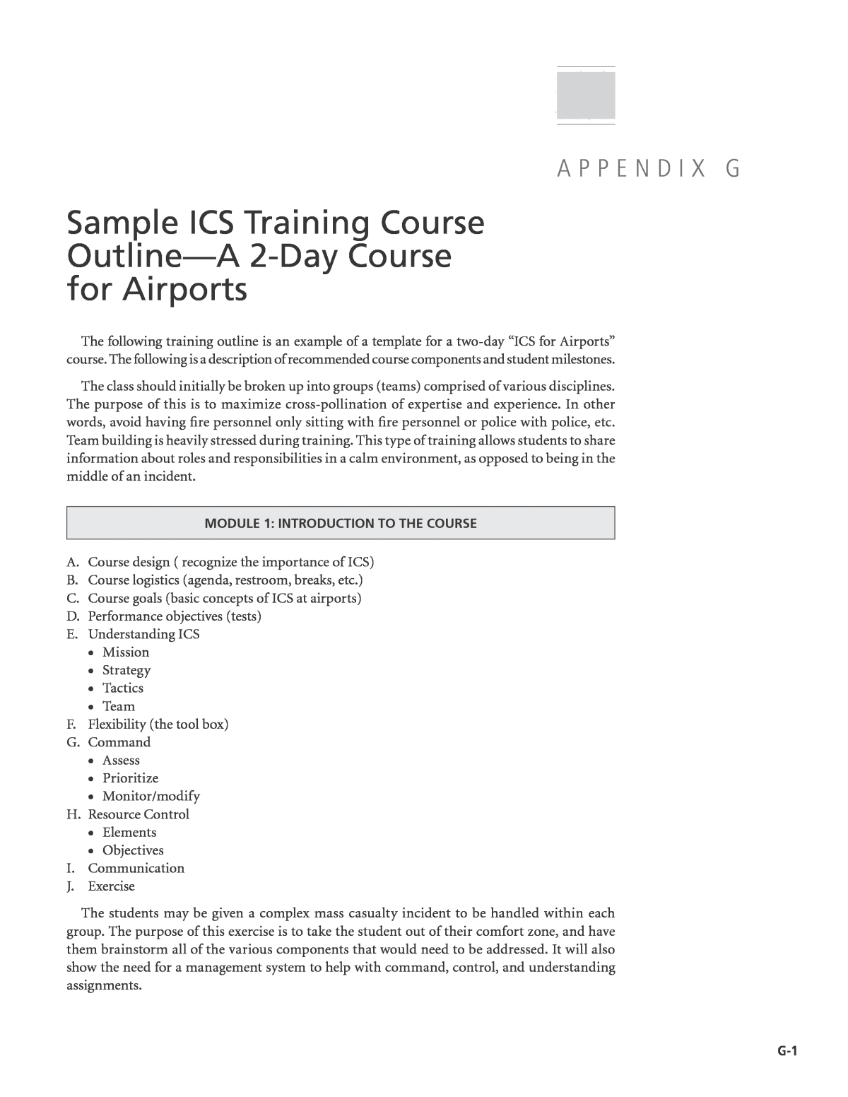 Detail Training Outline Template Doc Nomer 43