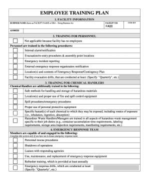 Detail Training Outline Template Doc Nomer 45