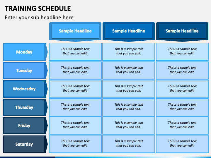 Detail Training Schedule Template Nomer 36