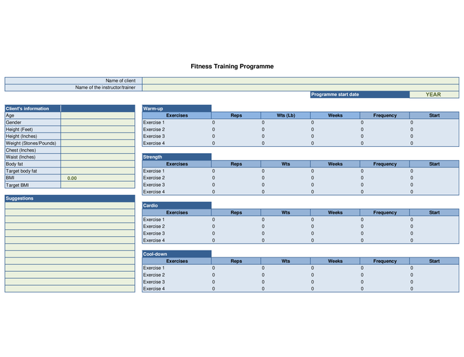 Detail Training Schedule Template Nomer 54