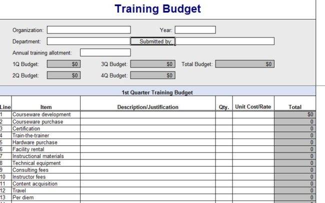 Detail Training Template Excel Nomer 46