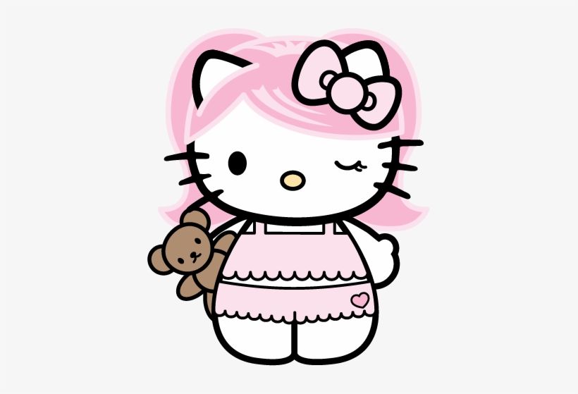 Detail Transparent Hello Kitty Png Nomer 37