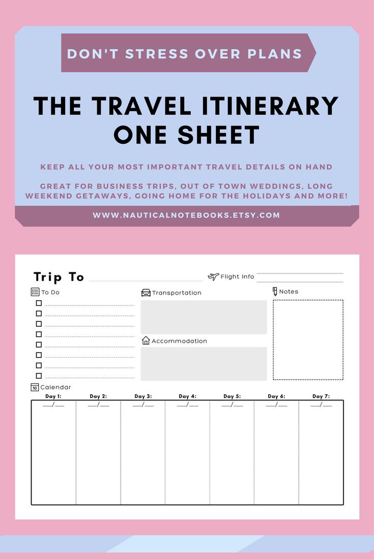 Detail Travel Calendar Template Nomer 19