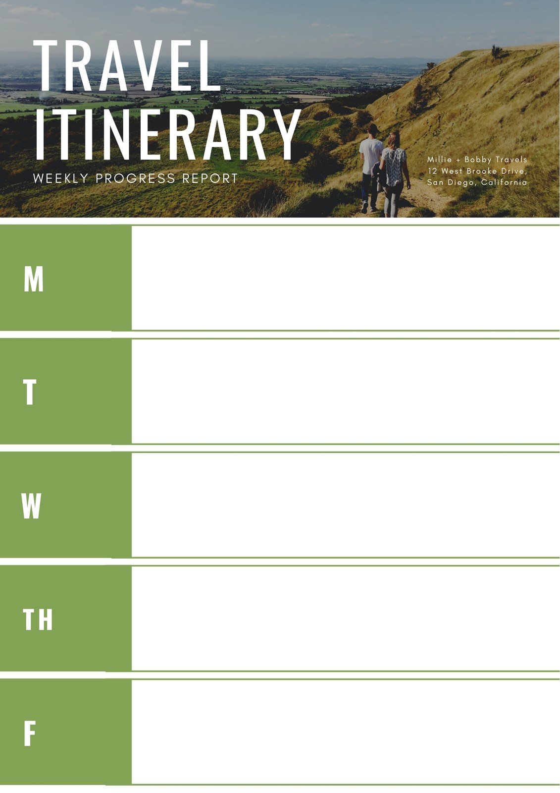 Detail Travel Calendar Template Nomer 6