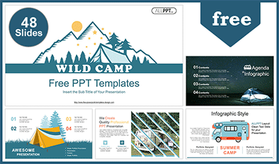 Detail Travel Powerpoint Template Nomer 16