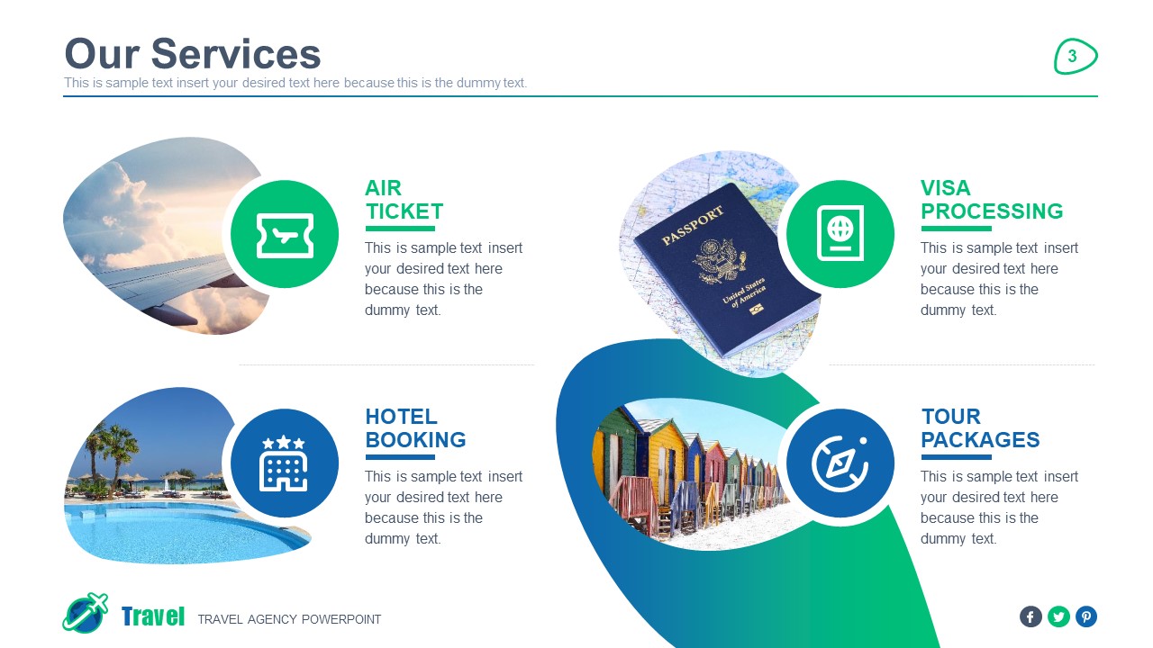 Detail Travel Powerpoint Template Nomer 22